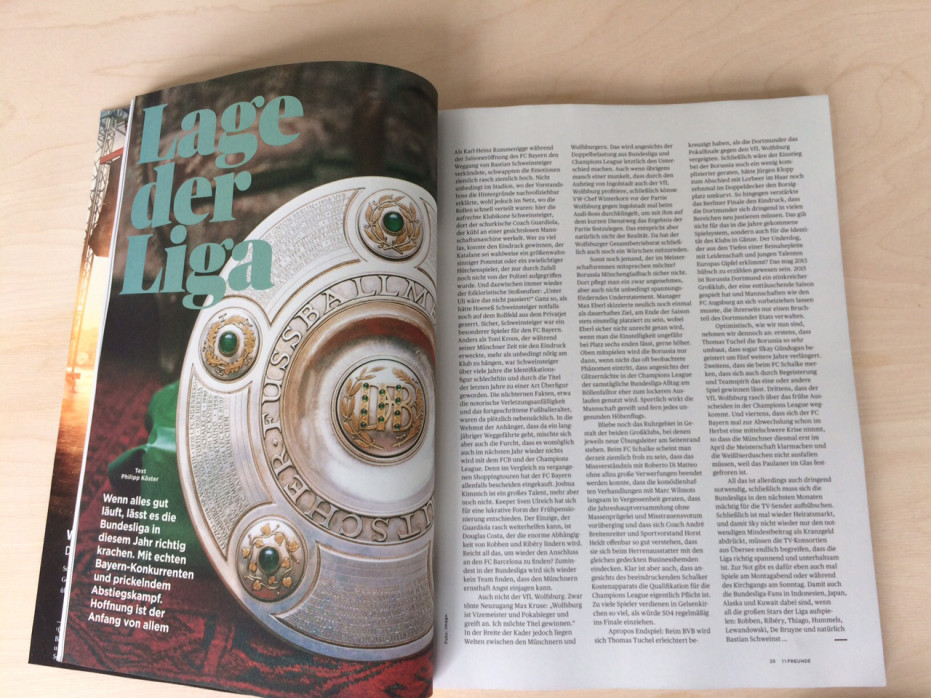 11FREUNDE Ausgabe 165 - Bundesliga-Sonderheft - 11FREUNDE SHOP Hefte nachbestellen