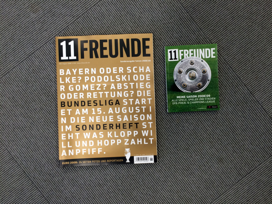 11FREUNDE Ausgabe #081 - Bundesliga-Sonderheft 2008/09 - zum Nachbestellen