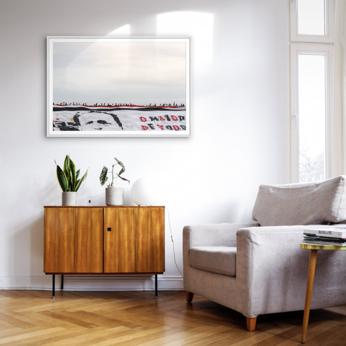 Big Flag And Fans - Gabriel Uchida - 11FREUNDE BILDERWELT