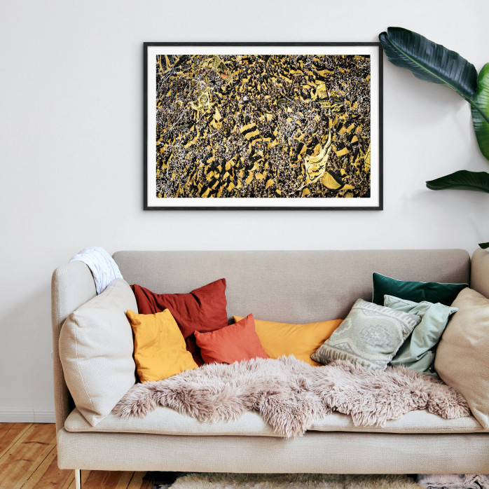 Gelbe Wand - Farbe (1) - 11FREUNDE SHOP - Fußball Wandbild - BVB - Borussia Dortmund
