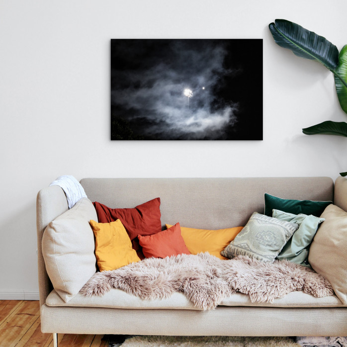 Mond, Flutlicht und Rauch - Sebastian Wells - 11FREUNDE SHOP