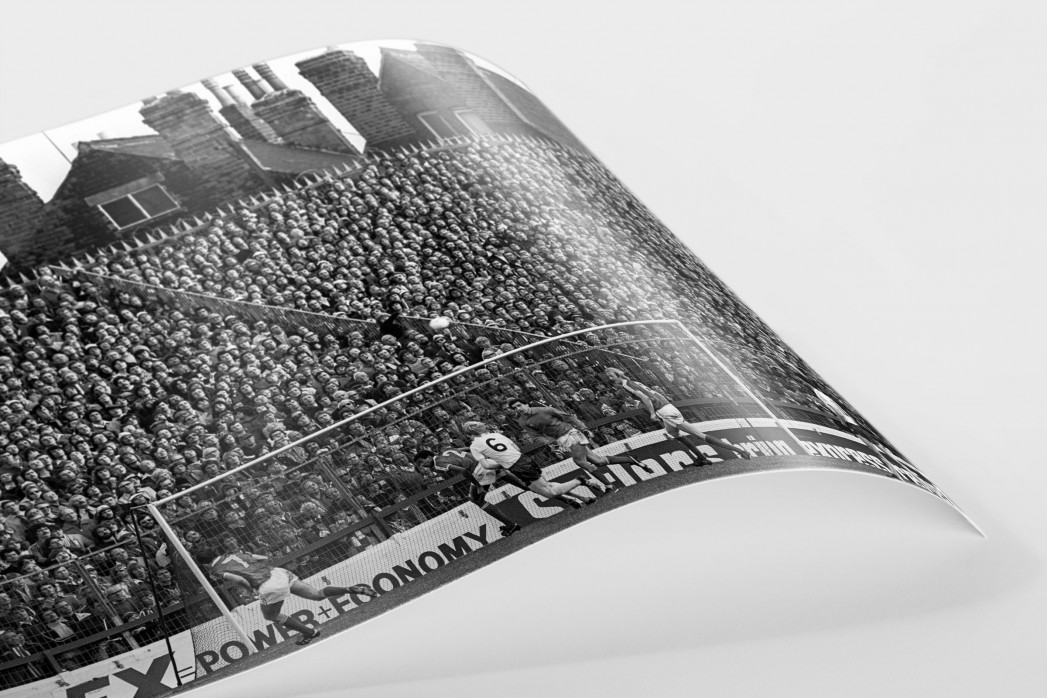 City Ground in Schwarzweiß - Nottingham Forest vs. Bolton Wanderers