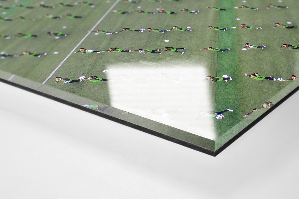 Grundschulfußball in China - Wandbild 