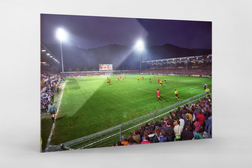 Flutlicht in Freiburg 1994 - SC Freiburg Wandbild