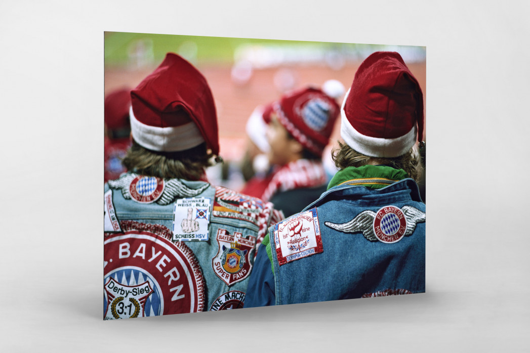 Weihnachtsmänner in Kutten - Christoph Buckstegen Foto als Wandbild