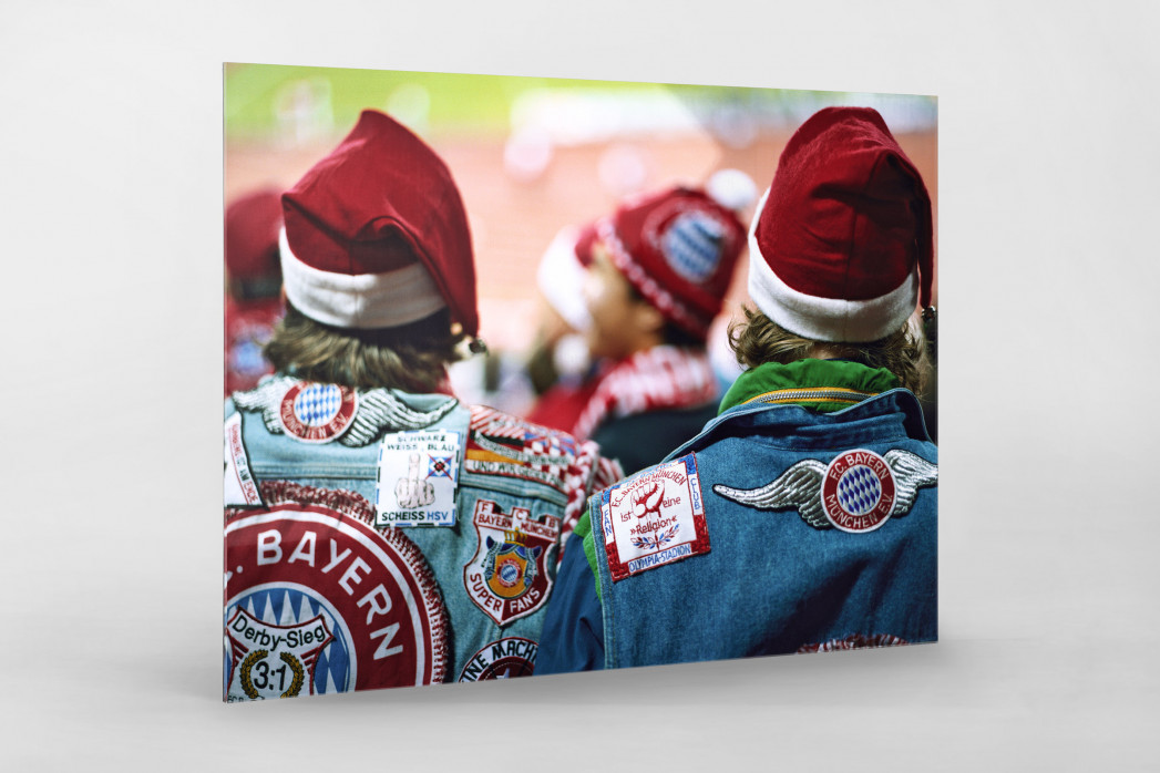 Weihnachtsmänner in Kutten - Christoph Buckstegen Foto als Wandbild