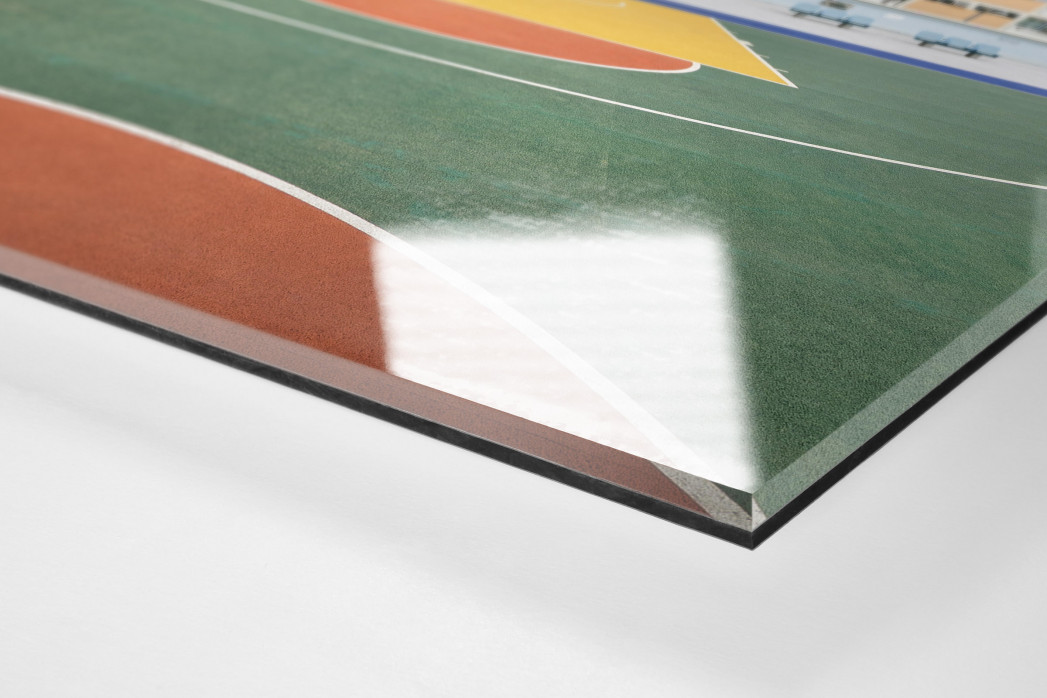 Basketball Court in Hongkong - Sébastien Nagy Wandbild