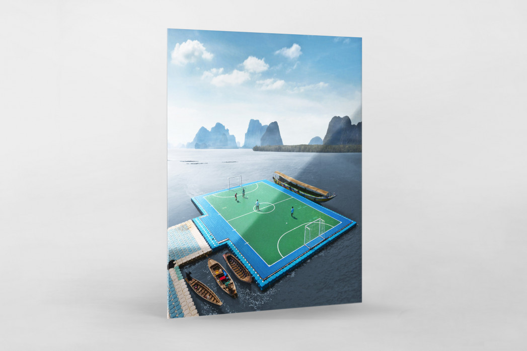 Fußballplatz in Thailand (2) - Sébastien Nagy - Wandbild