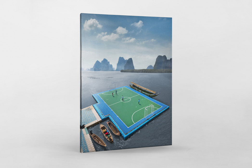 Fußballplatz in Thailand (2) - Sébastien Nagy - Wandbild
