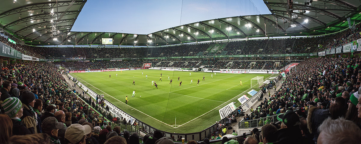 Wolfsburg (2015) - Stadionfoto als Wandbild - 11FREUNDE SHOP