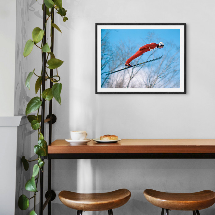 Skisprung am Lake Placid - Sport Fotografien als Wandbilder - Skisprung Wintersport Foto - NoSports Magazin 