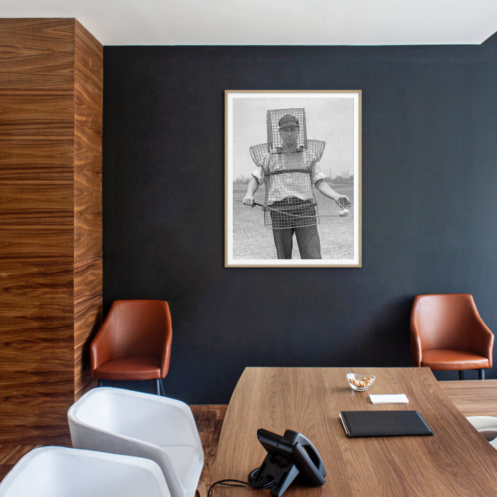 Sicherer Caddy  - Sport Fotografie als Wandbild - Golf Foto - NoSports Magazin 