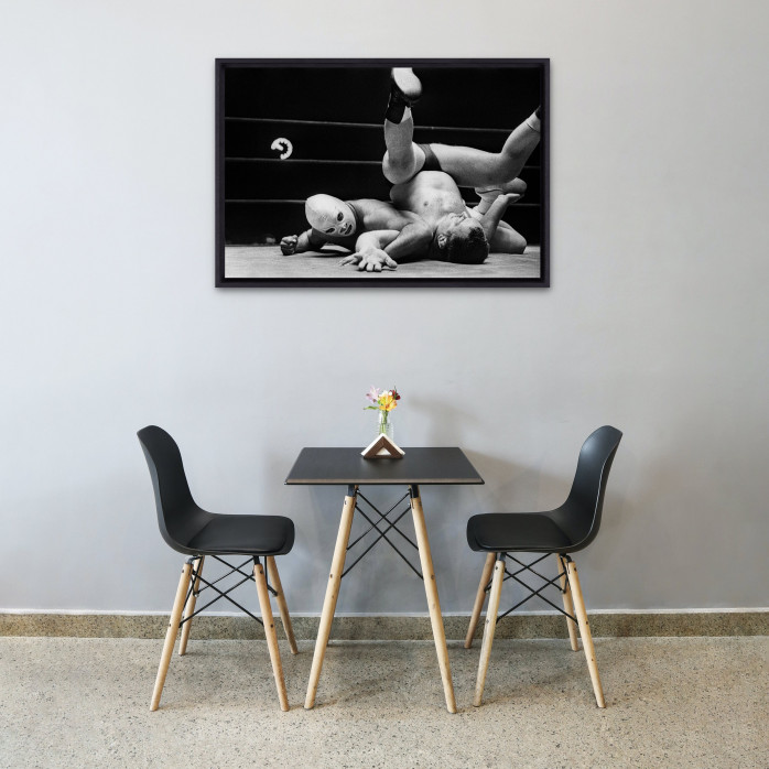 Catchen in Paris - Sport Fotografie als Wandbild - Wrestling Foto - NoSports Magazin - 11FREUNDE SHOP