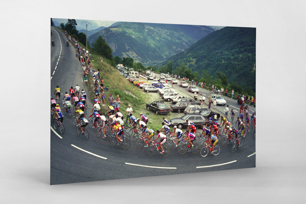 In den Alpen bei der Tour 1994 - Tour de France Foto als Wandbild