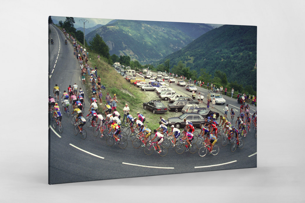 In den Alpen bei der Tour 1994 - Tour de France Foto als Wandbild