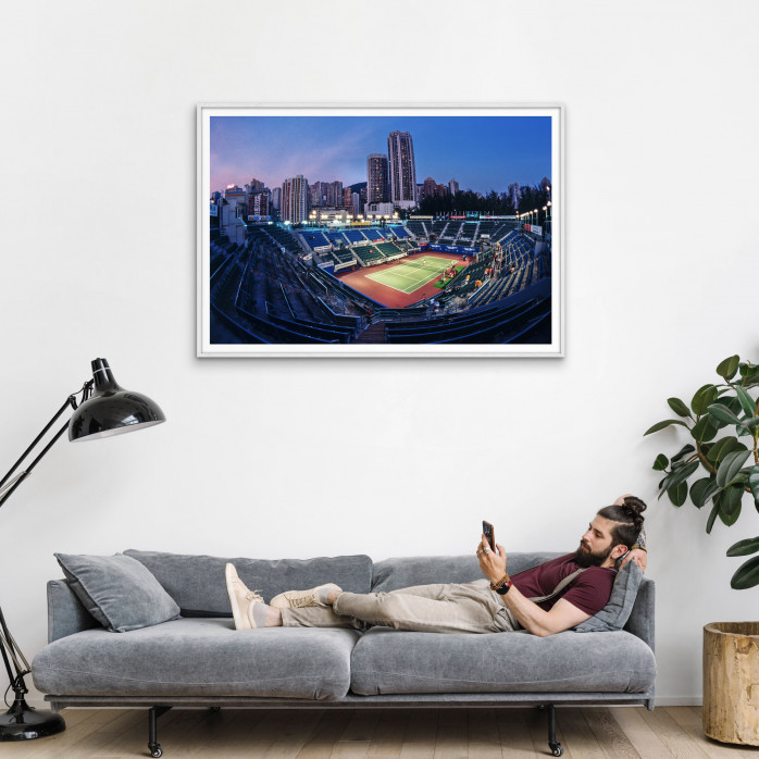 Centre Court in Hongkong - Sport Fotografie als Wandbild - Tennis Foto - NoSports Magazin 