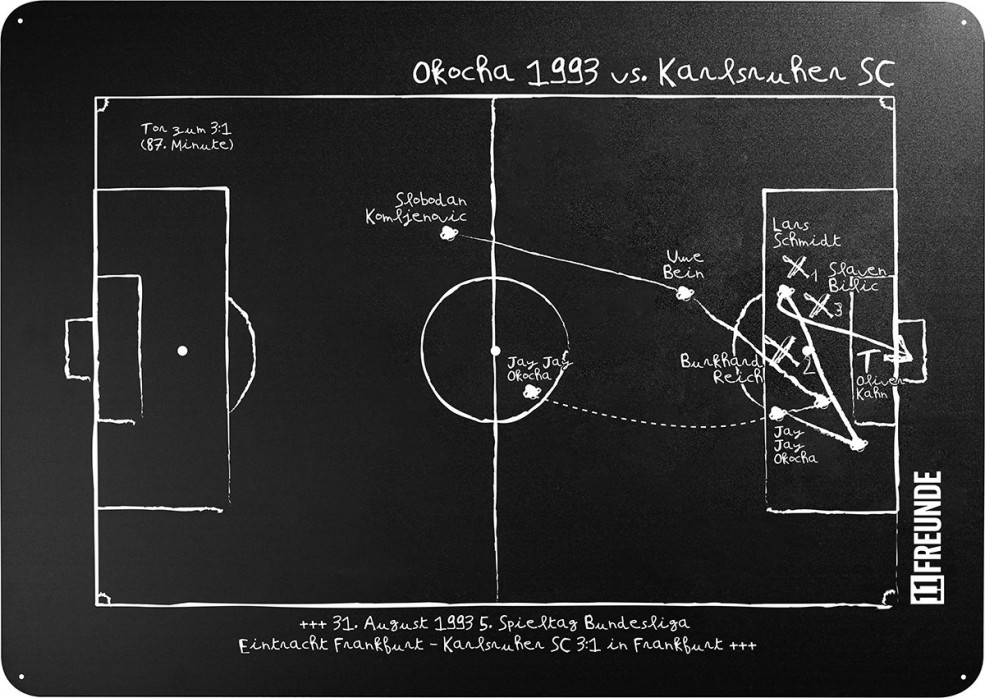 Magnettafel: Okocha 1993 - 11FREUNDE SHOP