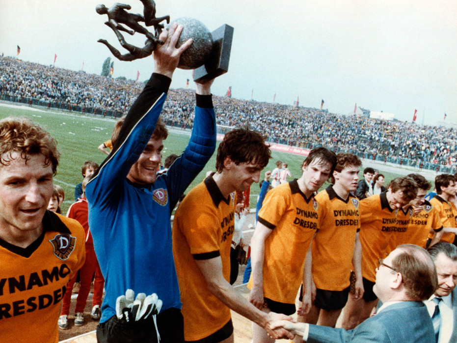 Dresden FDGB-Pokalsieger 1984 - Dynamo Dresden - 11FREUNDE BILDERWELT