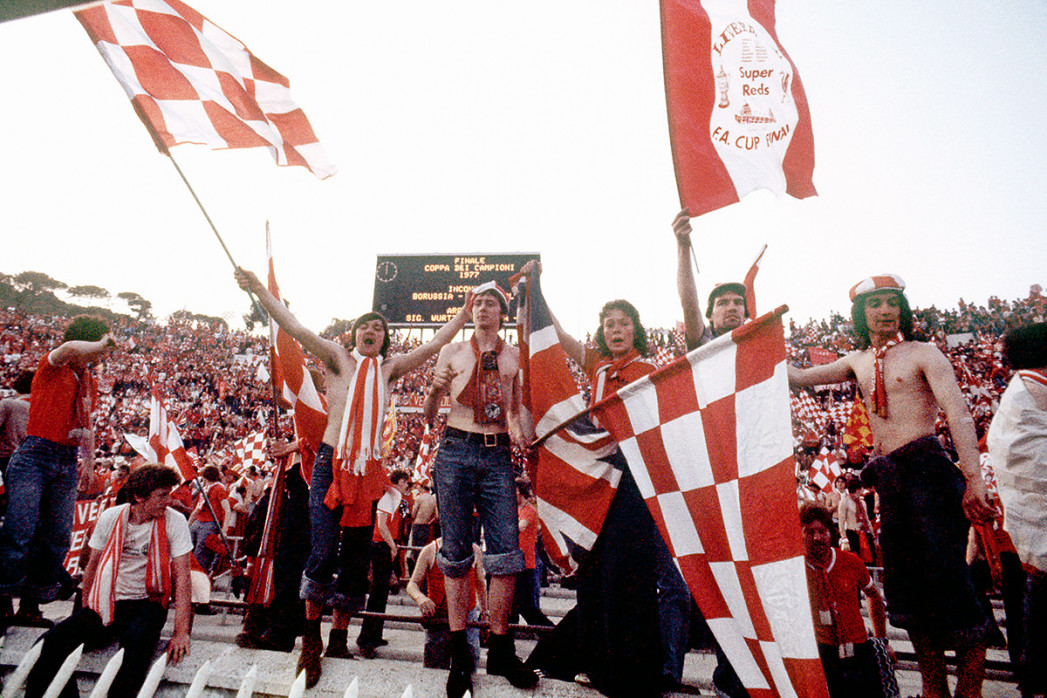 Liverpool Fans 1977 (1) - 11FREUNDE BILDERWELT