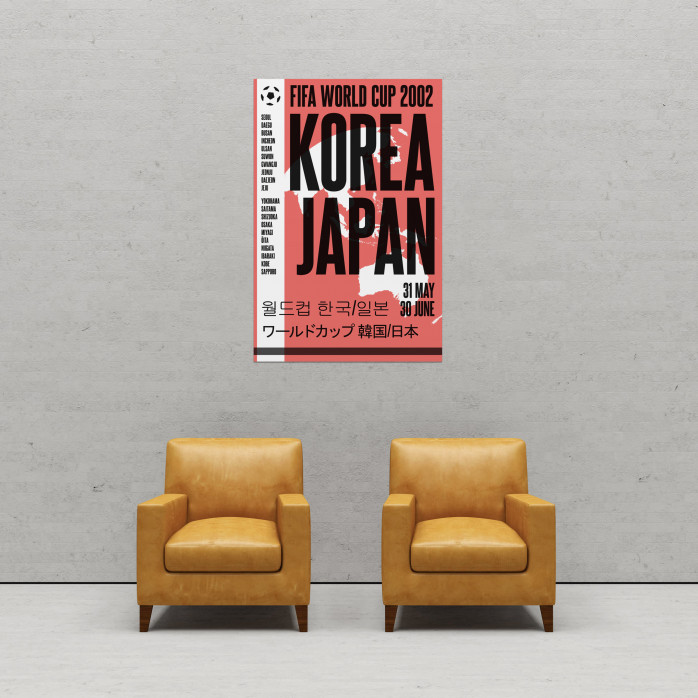 Korea & Japan 2002 - Poster bestellen - 11FREUNDE SHOP