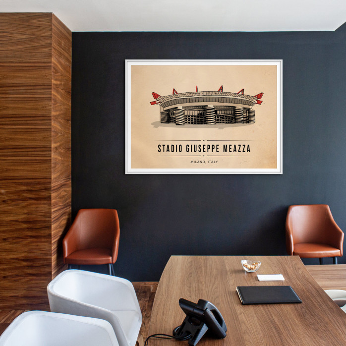 World Of Stadiums: Stadio Giuseppe Meazza - Poster bestellen - 11FREUNDE SHOP