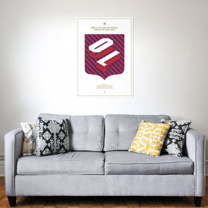 Legendary XI: Lyon - Poster bestellen - 11FREUNDE SHOP