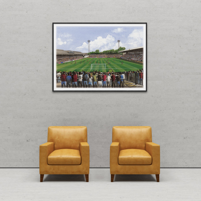 Stadia Art: Craven Cottage (inside) - Poster bestellen - 11FREUNDE SHOP