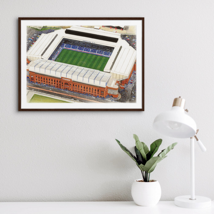 Stadia Art: Ibrox - Poster bestellen - 11FREUNDE SHOP