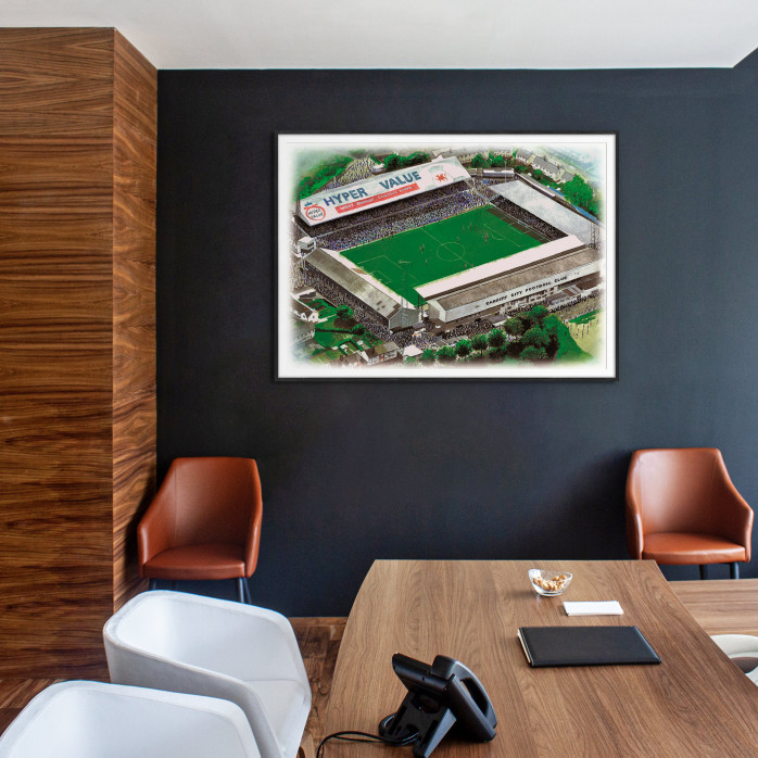 Stadia Art: Ninian Park - Poster bestellen - 11FREUNDE SHOP