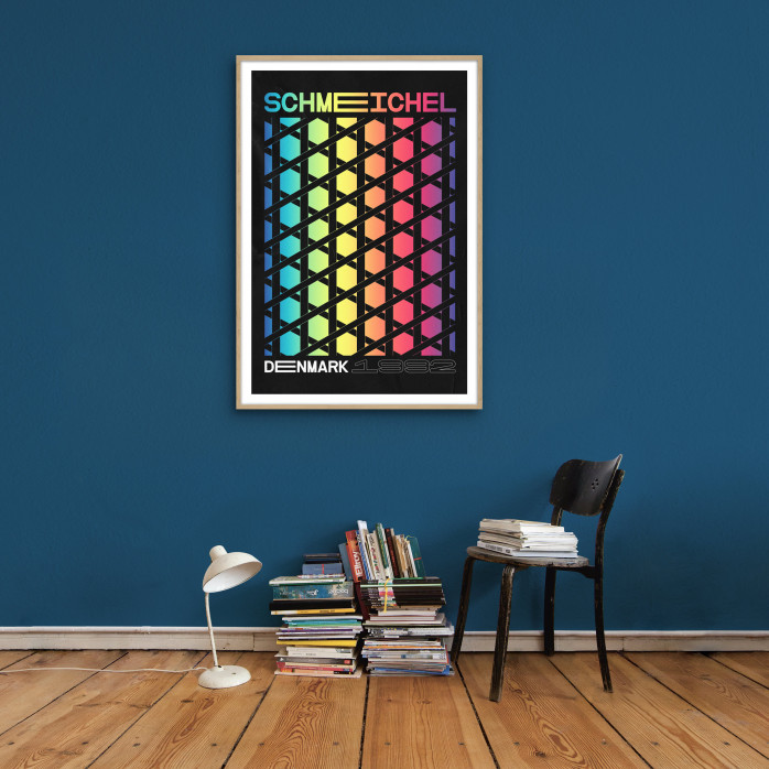 90s Goalkeeper - Schmeichel - Torwarttrikot-Design Poster