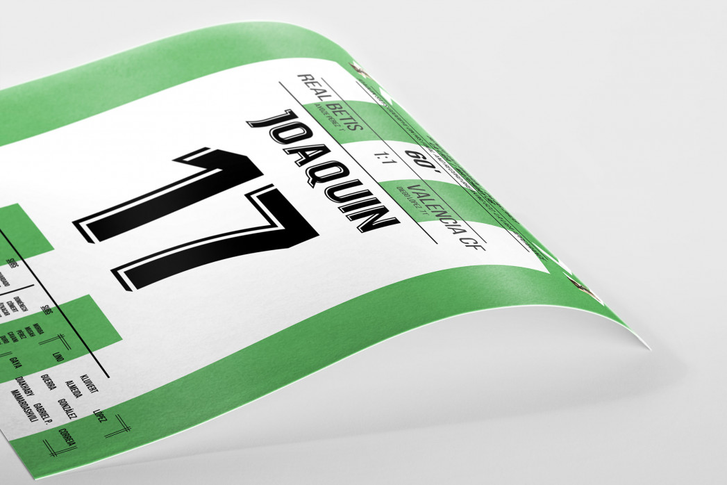 Joaquin vs. Valencia - Rekord im Betis-Trikot mit 622 Spielen in Spaniens 1. Liga