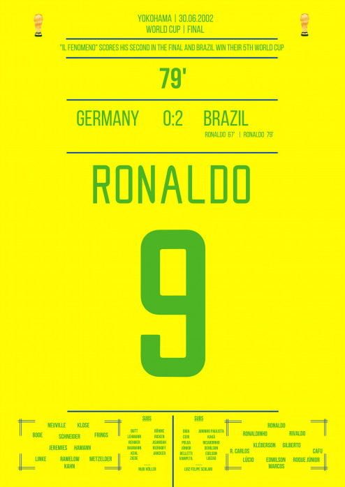 Ronaldo vs. Germany - Brasilien wird Weltmeister 2002