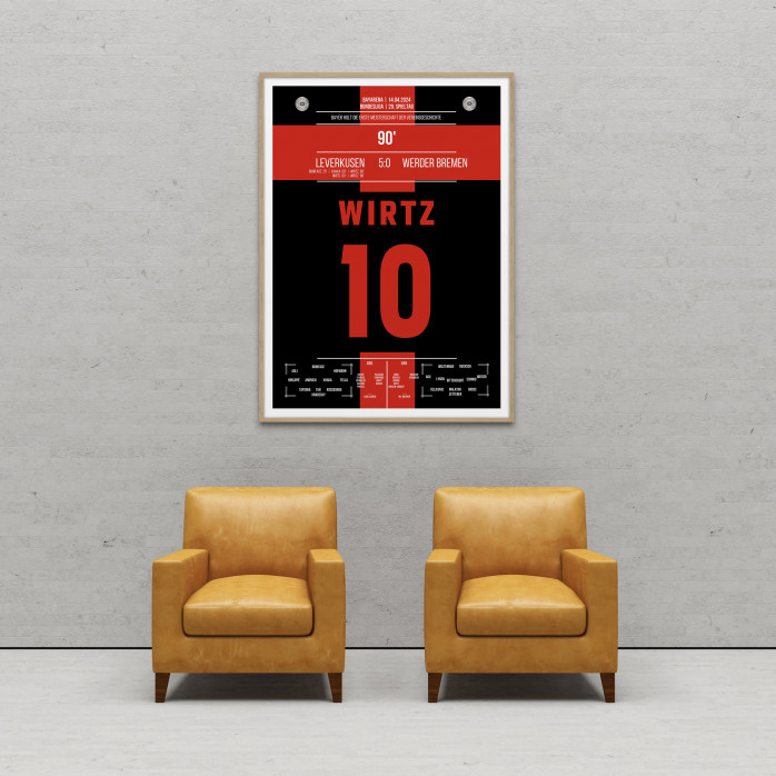 Poster: Wirtz vs. Bremen