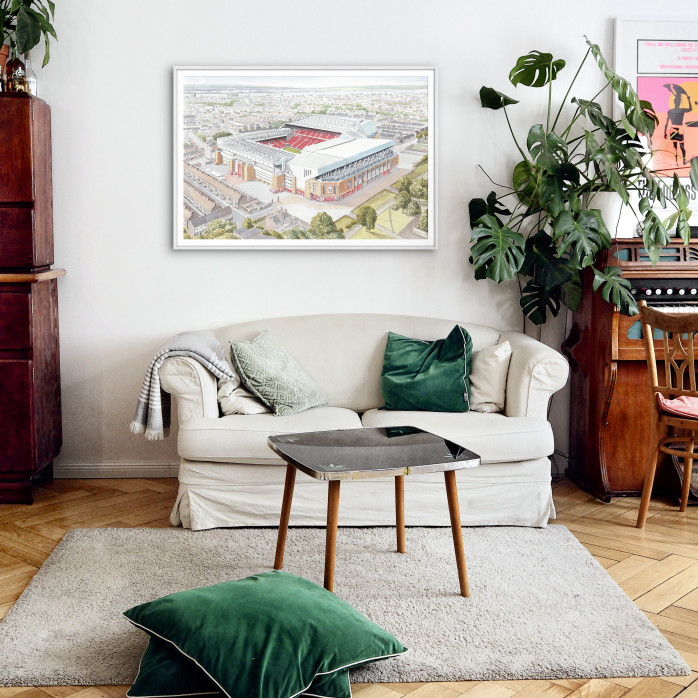 Stadia Art: Anfield (5) - Poster