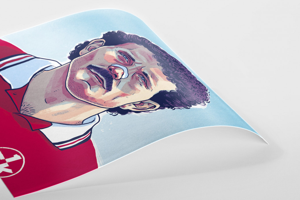 Olaf Marschall - Helden der Liga 1990er Jahre - illustriert von Ronny Heimann