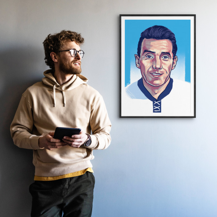 Fritz Walter - illustriert von Ronny Heimann