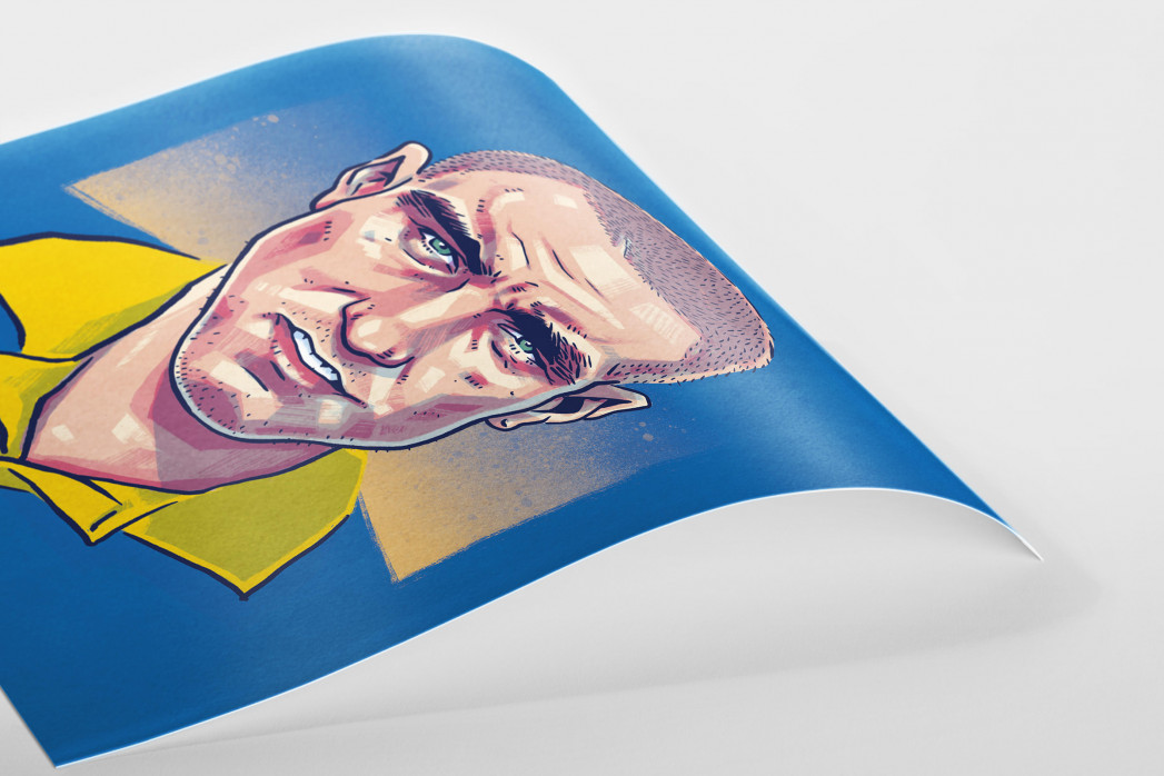 Vinnie "The Axe" Jones -  illustriert von Ronny Heimann