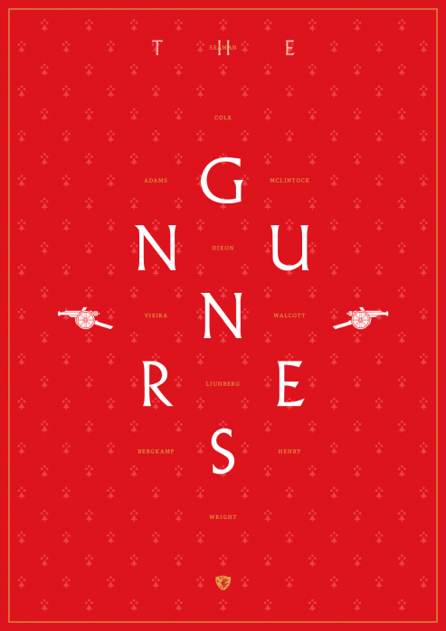 Legendary XI: Arsenal - Poster bestellen - 11FREUNDE SHOP