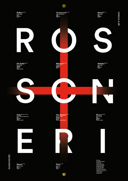 Legendary XI: Milan - Poster bestellen - 11FREUNDE SHOP