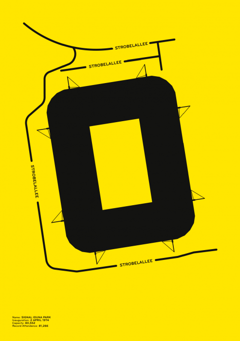Piktogramm: Dortmund - Poster bestellen - 11FREUNDE SHOP