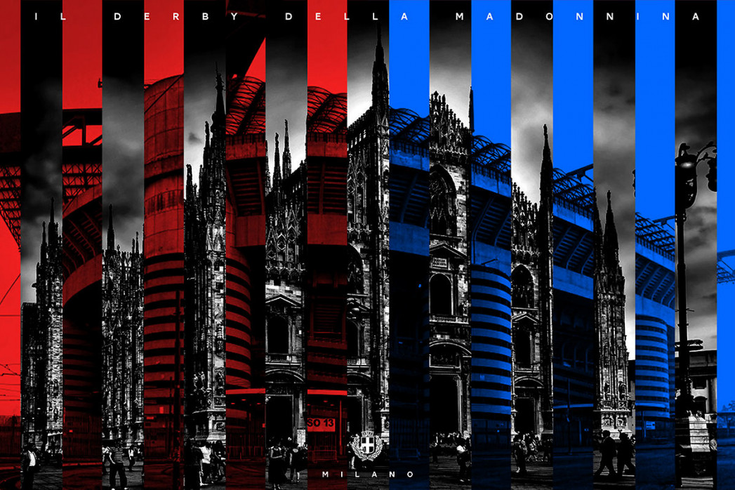 Derby della Madonnina - Poster bestellen - 11FREUNDE SHOP