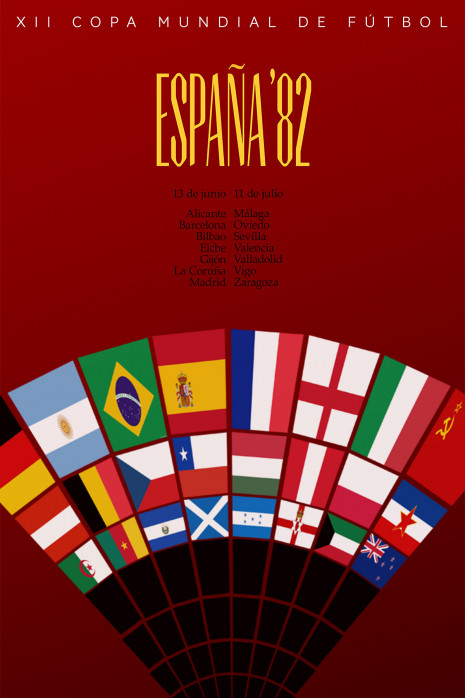 España 1982 - Poster bestellen - 11FREUNDE SHOP
