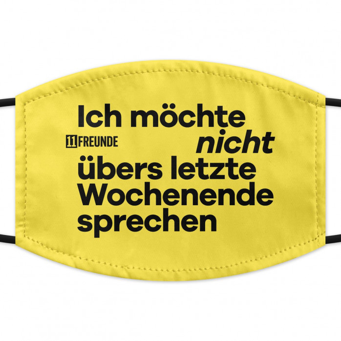Wochenende NICHT-Maske GELB (Erwachsene)