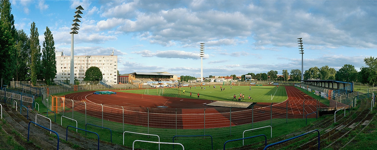 Brandenburg - Stadion Panorama Foto - 11FREUNDE SHOP