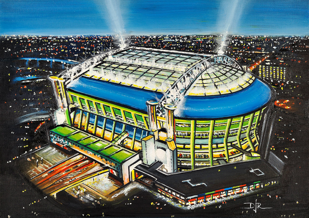 Stadia Art: Amsterdam Arena - Poster bestellen - 11FREUNDE SHOP