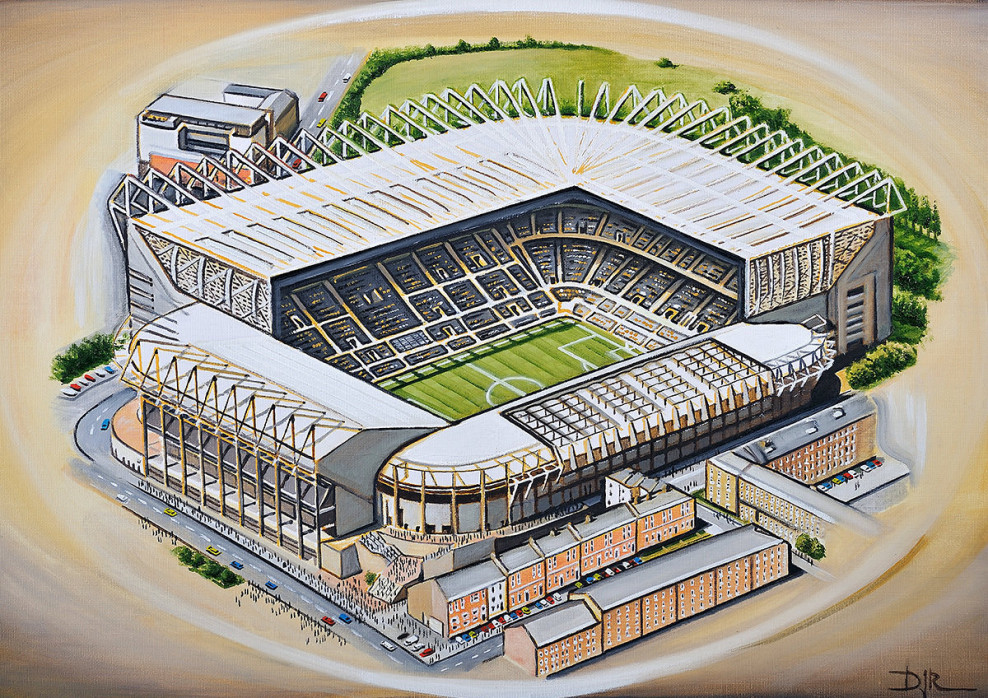 Stadia Art: St. James' Park - Poster bestellen - 11FREUNDE SHOP