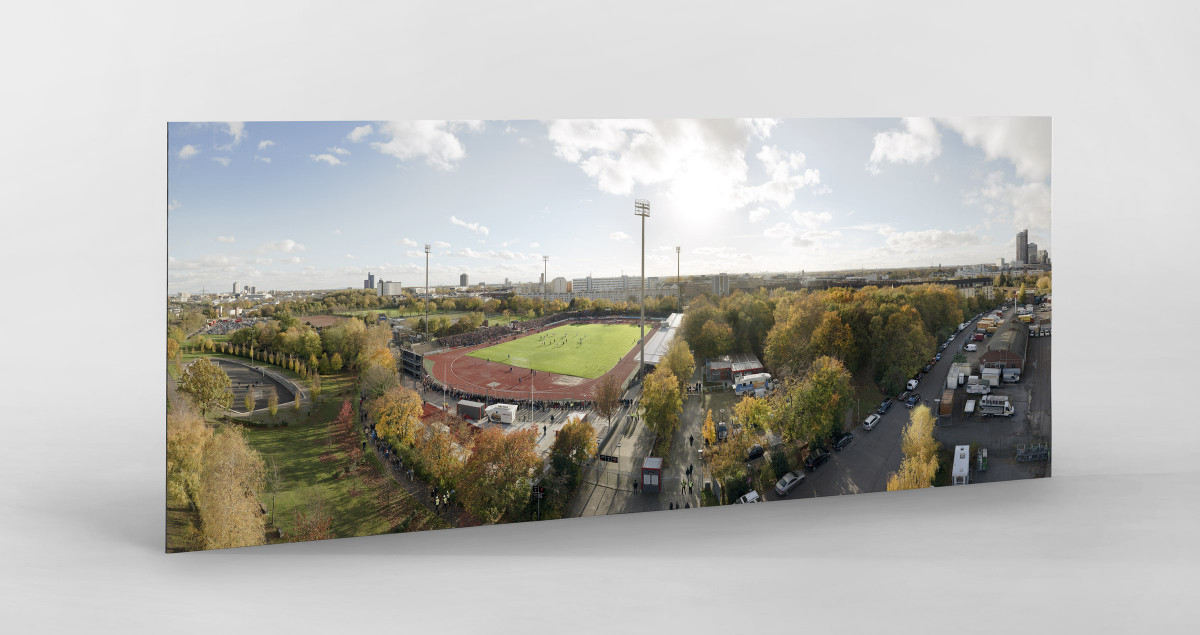 Vogelperspektive Südstadion - Stadion Fußball Fotografie