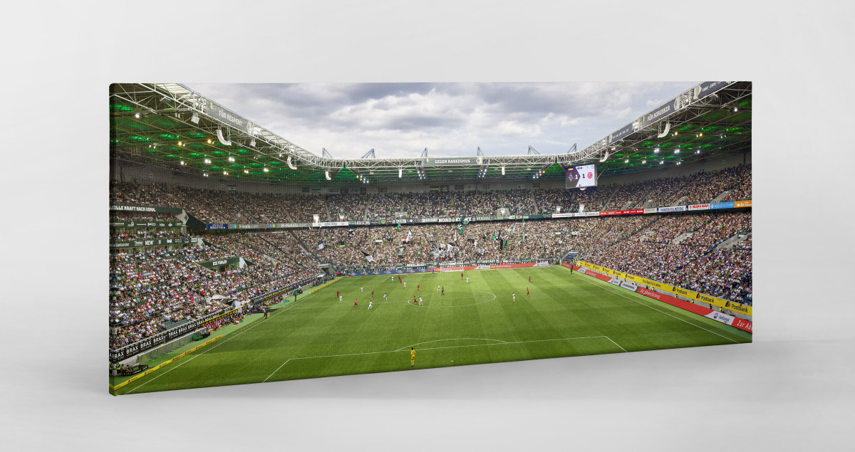 Mönchengladbach (2019) - Fußball Foto Wandbild Leinwand - Borussia Mönchengladbach