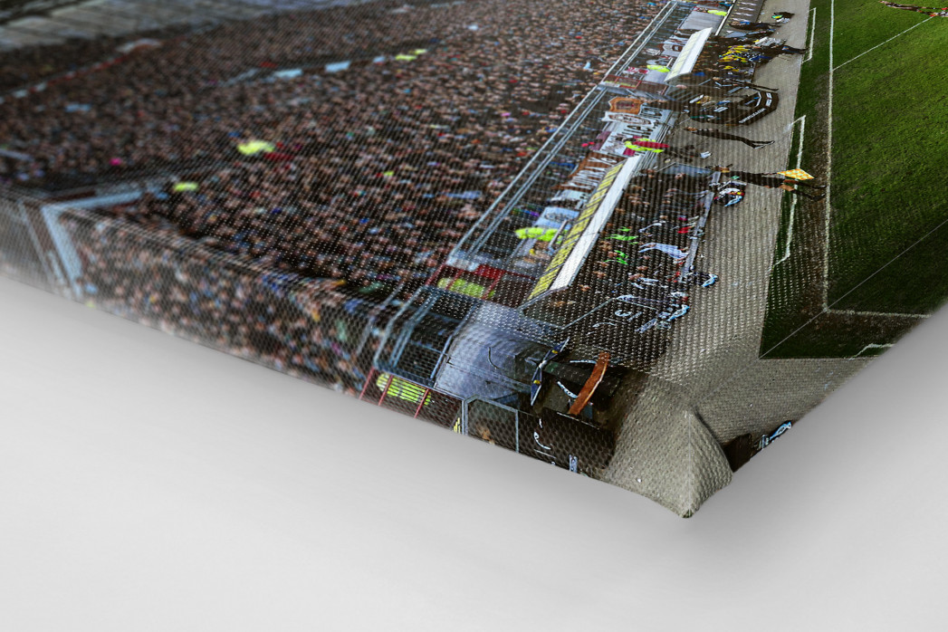 FC St. Pauli -  Millerntor Stadion - Fußball Foto Wandbild Poster Leinwand