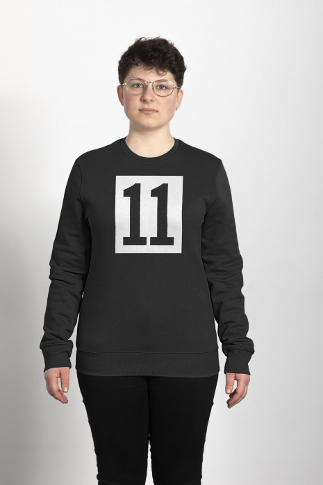 Sweatshirt - 11 Kasten-Logo (Fairwear & Bio-Baumwolle)